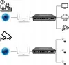 Switch - Port-Verteiler - 10 Ports - 8 POE 2 LAN Ethernet Produktbild-Vorschau 2