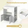 COSTWAY Küchenwagen auf Rollen, Servierwagen mit Produktbild-Vorschau 3