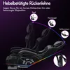 Diagram showing the reclining positions of a gaming chair. Podgląd zdjęcia produktu