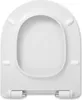 Hamberger WC-Sitz weiß, abnehmb. Scharn. C0102G für Laufen Produktbild-Vorschau 3