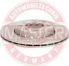 MS 24011501091-PCS-MS Bremsscheibe (1x Stück) Vorderachse Produktbild-Vorschau 5