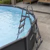 VirtuFit Poolleiter 100 cm Aluminium Universal Produktbild-Vorschau 2