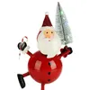 com-four® LED Weihnachtsdeko aus Metall - Blechfiguren im Produktbild-Vorschau 3