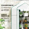 Outsunny PE-Gartengewächshaus mit 4 Regalböden, Produktbild-Vorschau 3