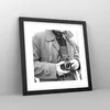 Gerahmtes Poster - Schwarzer Rahmen - Die Kamera Retro Produktbild-Vorschau 8