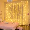 Kurtyna świetlna 300 LED 3x3 m girlanda lampki okazyjne Podgląd zdjęcia produktu 8