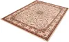 A rectangular rug with a traditional pattern is shown from a slightly elevated angle. Náhled obrázku produktu