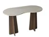 Skye Decor, Schreibtisch (3 Teile) - Travertin & Walnuss, Produktbild-Vorschau 9