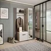 Garderoben-Set LIVIA Links Kaschmir – Garderobenschrank mit Produktbild-Vorschau 3