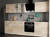 Roe Furniture | Küchenzeile - 280 cm - HellBraun (Sonoma) - Produktbild-Vorschau 1