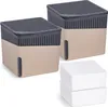 WENKO 2er Set Raumentfeuchter Cube in Beige 16,5 x 15,7 x Produktbild-Vorschau 1