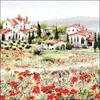 20 Servietten Tuscany - Sommerliche Toskana 33x33cm Produktbild-Vorschau 1