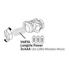 Varta Lampe de poche Indestructible Light H20 Pro 3AAA Voir les images du produit 11