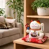 Glückskatze - Maneki-neko - Winkekatze aus Porzellan 15,5 Produktbild-Vorschau 6