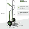 Sackkarre mit Treppenrutsche Traglast 200 kg Aluminium Produktbild-Vorschau 3