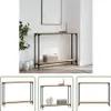 The Living Store Konsolentisch Sonoma-Eiche 100x22,5x75 cm Produktbild-Vorschau 1