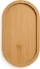 set di 2 bottiglie in vetro per olio con supporto in legno Anteprima dell’immagine prodotto 2