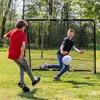 VirtuFit Fußballtor Pro 120 x 80 cm Schwarz Produktbild-Vorschau 2
