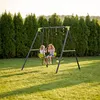 Tandemschaukel mit Metallgestell Deluxe – 1 Einzelsitz & 1 Produktbild-Vorschau 16