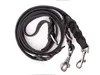 Leder-Hundeleine -225x1,8 cm - verstellbar, für 1 oder 2 Produktbild-Vorschau 4