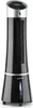 A tall, black and silver tower fan with a water tank. Produktbild-Vorschau