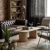 HOOZ Couchtisch Set Keramik Traventin-Optik – kratzfest & Produktbild-Vorschau 2