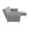 Ecksofa mit Relaxfunktion, L-Form, Schlafsofa mit Produktbild-Vorschau 12
