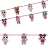 LOL Glitterati, papieren bannerfiguren, 230 cm Productafbeelding-voorbeeld 4