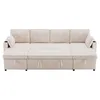 Merax Ecksofa, U-Form Sofa mit Schlaffunktion und Produktbild-Vorschau 12