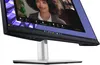 A close-up view of a computer monitor displaying a video conference. Produktbild-Vorschau