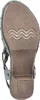 Rieker Damen Sandalette Gummizug Blockabsatz Leder Plateau Produktbild-Vorschau 1