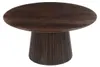 Couchtisch Salvator aus Mangoholz Ø80cm - Walnuss Produktbild-Vorschau 2