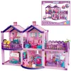 Woopie Pony Puppenhaus Pony Fantasy Villa 120 Teile. Produktbild-Vorschau 4