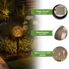 LUMILED Solárne záhradné svietidlo LED, guľa, dymovošedá, Náhľad obrázku produktu 5