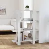vidaXL Bücherregal/Raumteiler Weiß 100x30x123,5 cm Produktbild-Vorschau 2