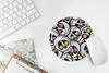 MuchoWow® Mauspad Mousepad Schädel - Muster - Augen 20x20 Produktbild-Vorschau 5