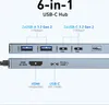 BENFEI Hubs Hub USB C 6in1 avec HDMI 4K 60Hz et 100W PD Voir les images du produit 2