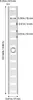 VEVOR Regalpilaster, 183,9 cm, 20er-Pack, verstellbare Produktbild-Vorschau 8