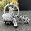 LANOLU Lama Schlüsselanhänger, Alpaka Schlüsselanhänger Produktbild-Vorschau 2