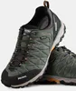 A pair of green hiking shoes. Produktbild-Vorschau