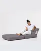 Hanah Home, Siesta Sofa Bed Pouf - Fume, Outdoor Sitzsäcke, Produktbild-Vorschau 11