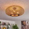 Decollatura Deckenlampe aus Metall/Bambus in Schwarz/Natur Produktbild-Vorschau 9