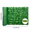 Künstliche Sichtschutzrolle mit Blättern, UV-beständig & Produktbild-Vorschau 4