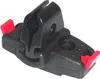 KLICKfix Sattel Adapter mit Seilschloss Halter, Schwarz, Produktbild-Vorschau 1