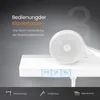 EMKE Duschsystem mit Thermostat 38℃ – Edelstahl Produktbild-Vorschau 4