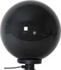 A black spherical decorative light fixture on a stand. Produktbild-Vorschau