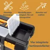 Werkzeugkoffer Leer XXL Werkzeugkiste Werkzeugkasten Groß Produktbild-Vorschau 4