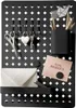 WENKO Wand Organizer Schwarz Memoboard Ablage Magnettafel Produktbild-Vorschau 1
