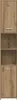 vidaXL Badschrank Artisan-Eiche 30x30x183,5 cm Produktbild-Vorschau 6