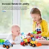 Baby Spielzeugauto Spielsachen Baufahrzeuge für Kinder 12 Produktbild-Vorschau 6